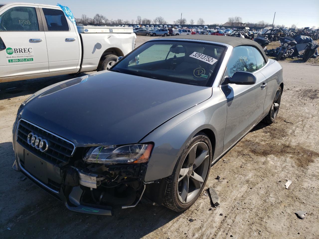 Photo 2 from auction – 2012 AUDI A5 PRESTIG with VIN WAUTFAFH6CN001818