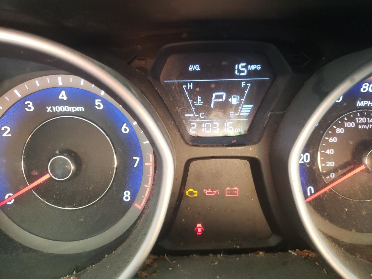 Photo 8 from auction – 2016 HYUNDAI ELANTRA SE with VIN KMHDH4AE0GU477537