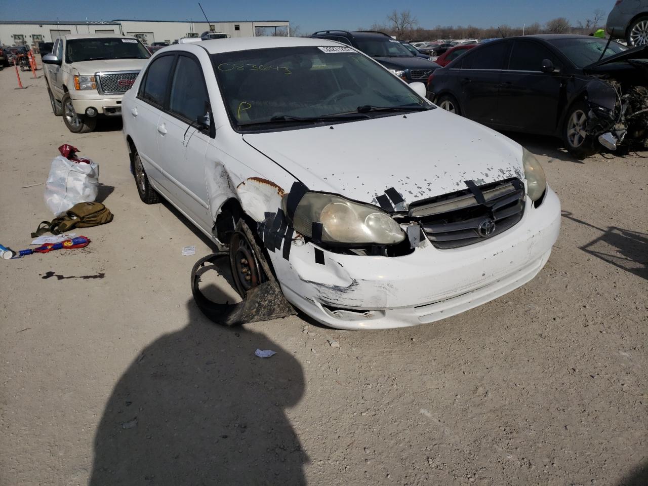 Photo 1 from auction – 2003 TOYOTA COROLLA CE with VIN 1NXBR32EX3Z083468