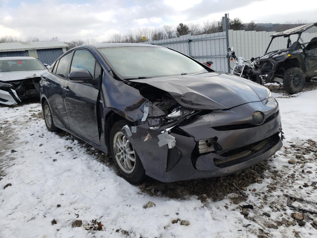 Photo 1 from auction – 2016 TOYOTA PRIUS with VIN JTDKBRFU4G3521510