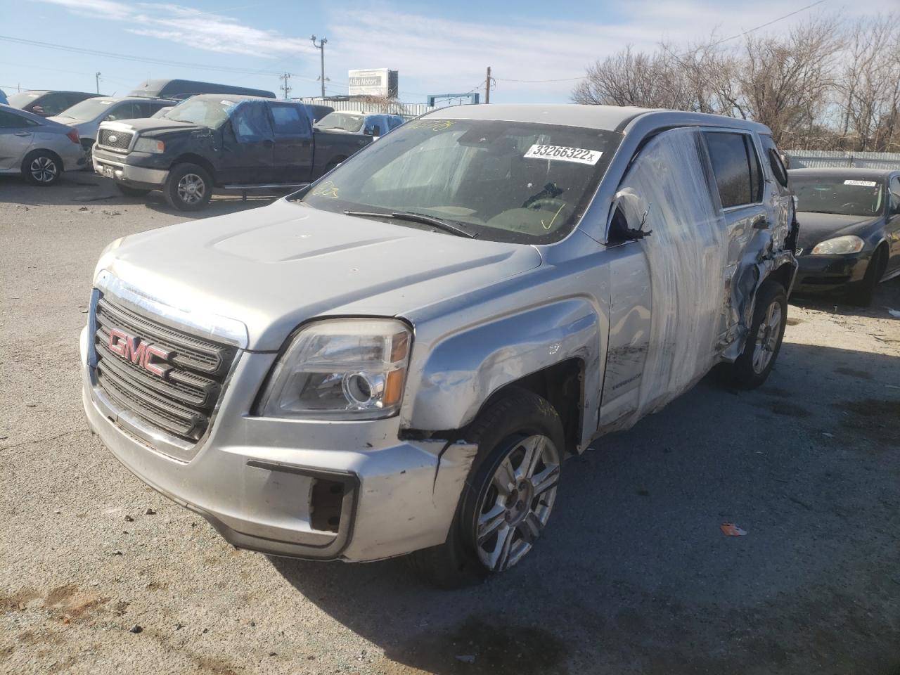 Photo 2 from auction – 2016 GMC TERRAIN SL with VIN 2GKALMEK3G6263778