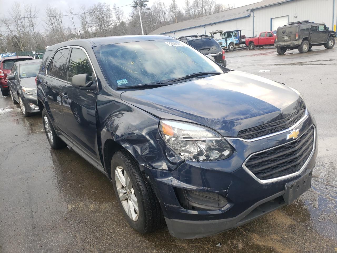 CHEVROLET EQUINOX LS 2016 with VIN 2GNFLEEK0G6333851 - Photo from auction
