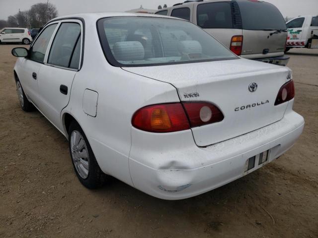 Photo 3 from auction – 2001 TOYOTA COROLLA CE with VIN 1NXBR12E11Z422474