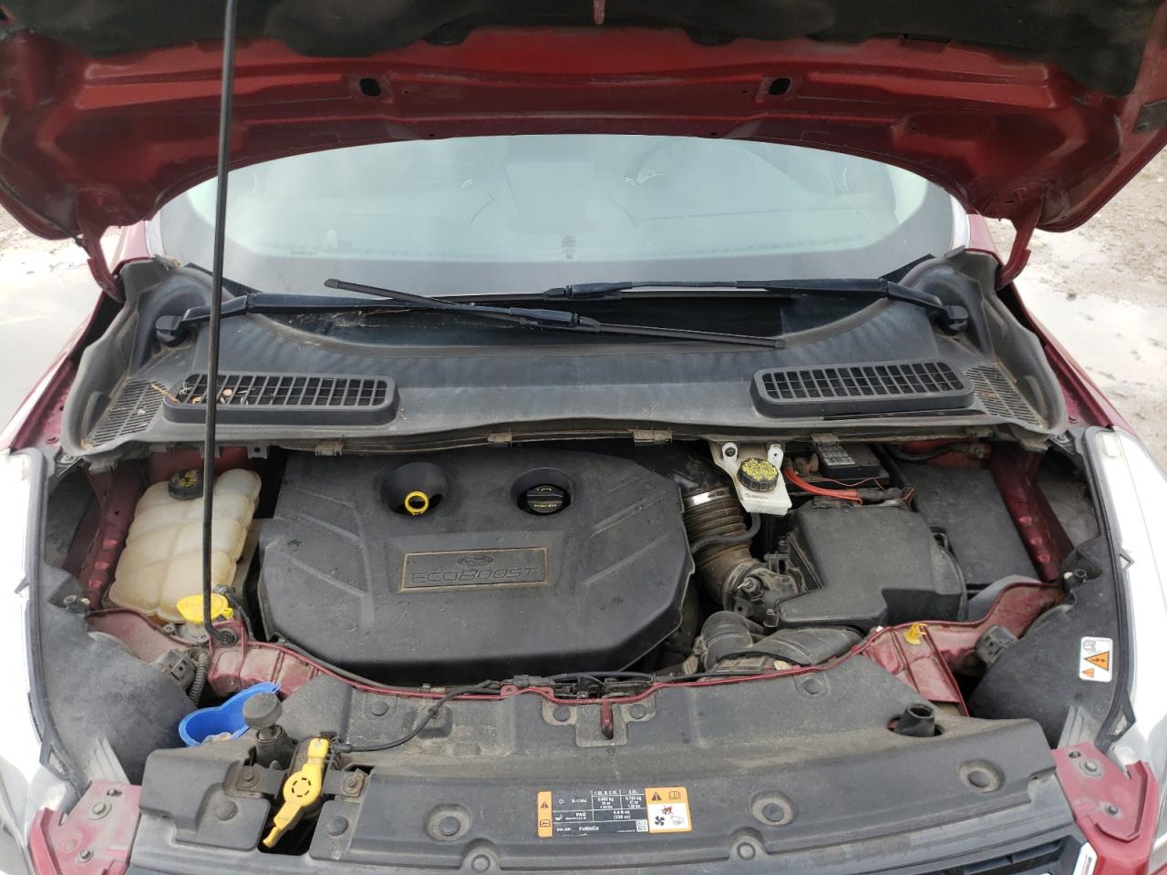 Photo 7 from auction – 2014 FORD ESCAPE TIT with VIN 1FMCU0J97EUD71442