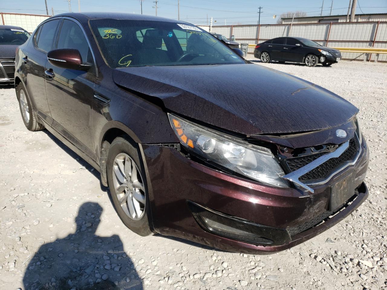 Photo 1 from auction – 2013 KIA OPTIMA LX with VIN 5XXGM4A79DG243994