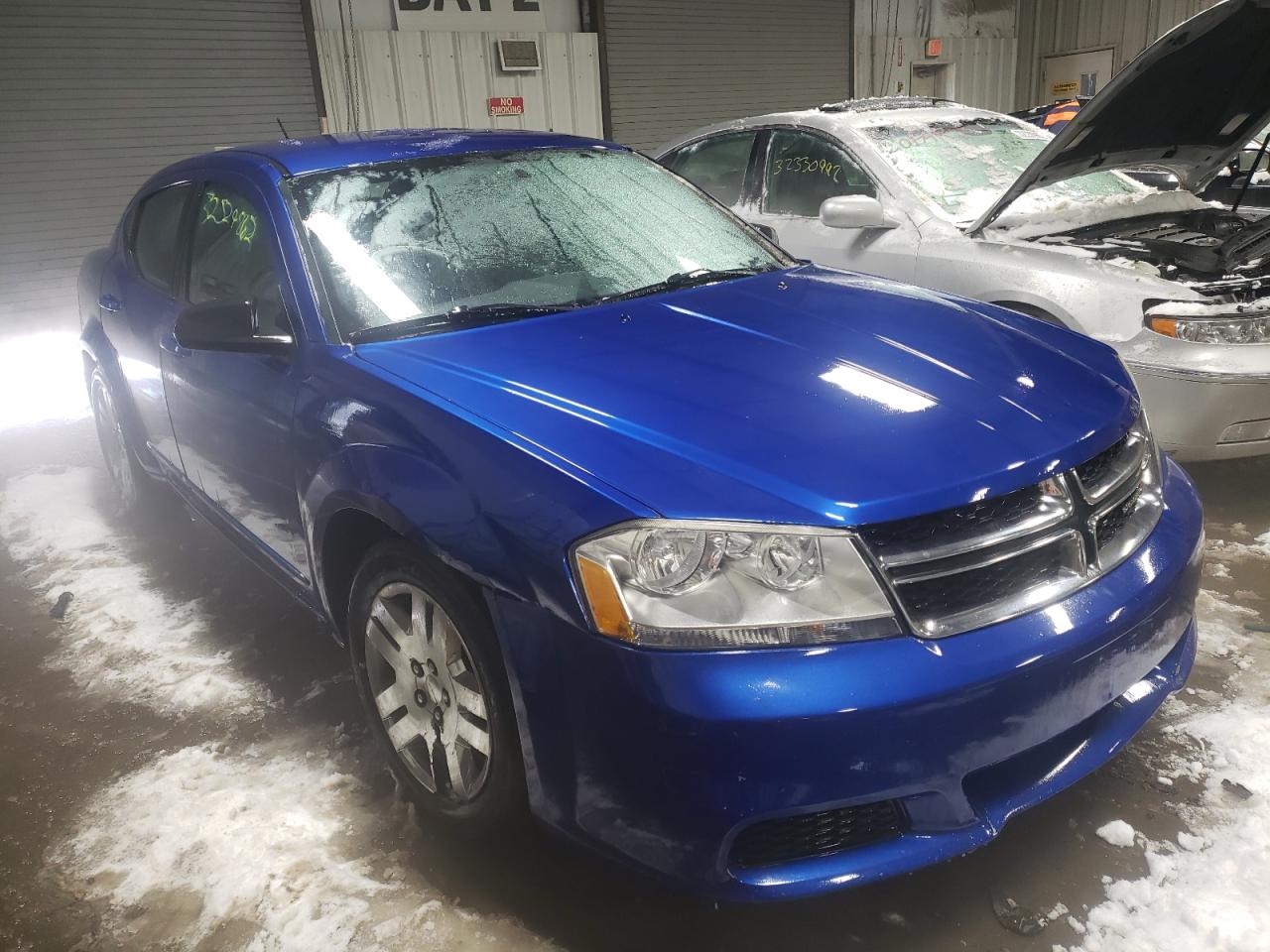 DODGE AVENGER SE 2012 with VIN 1C3CDZAB5CN285764 - Photo from auction