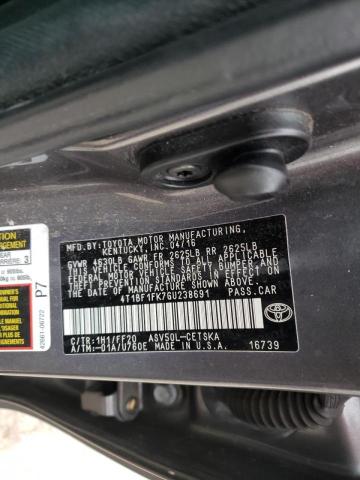 Photo 10 from auction – 2016 TOYOTA CAMRY LE with VIN 4T1BF1FK7GU238691