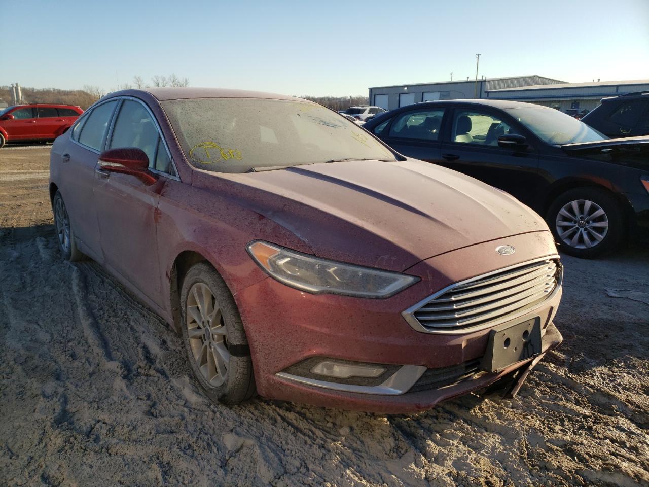 Photo 1 from auction – 2017 FORD FUSION SE with VIN 3FA6P0HDXHR404664