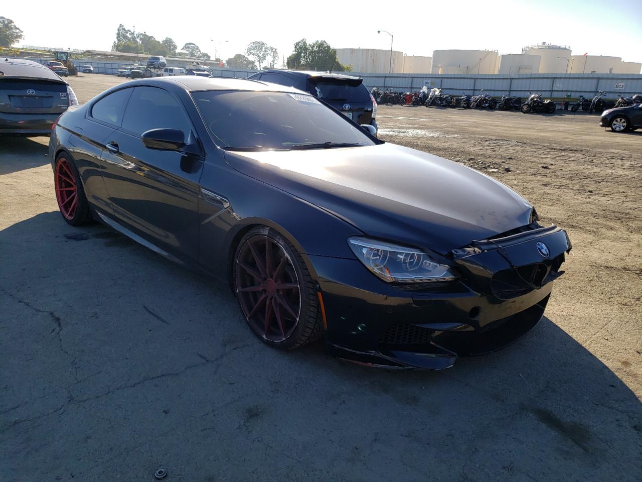 BMW M6 2013 with VIN WBSLX9C56DC968587 - Photo from auction