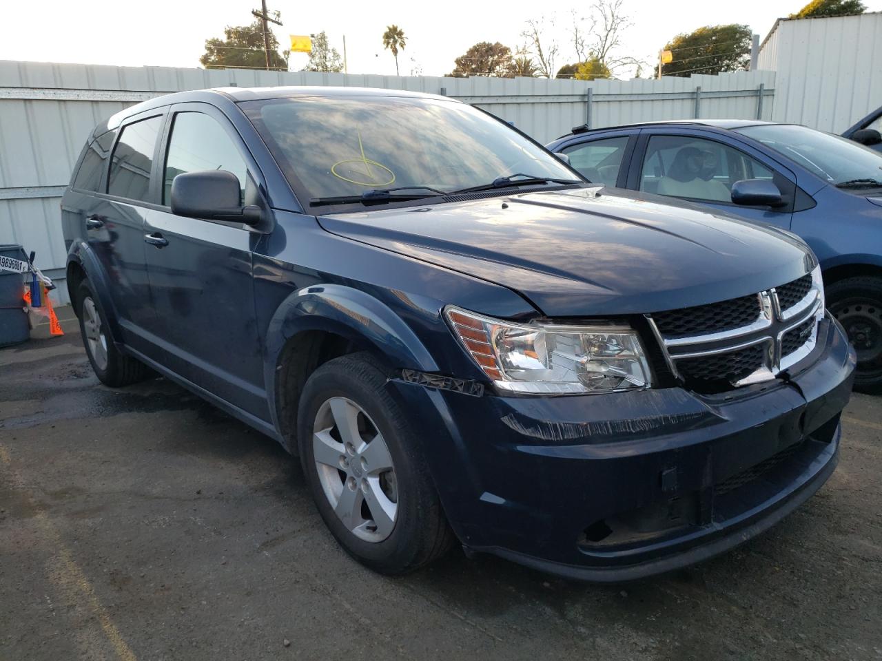 DODGE JOURNEY SE 2013 with VIN 3C4PDCAB1DT529826 - Photo from auction