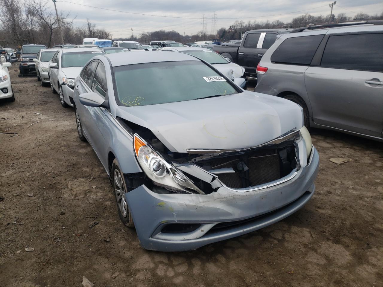 HYUNDAI SONATA GLS 2011 with VIN 5NPEB4AC7BH227644 - Photo from auction