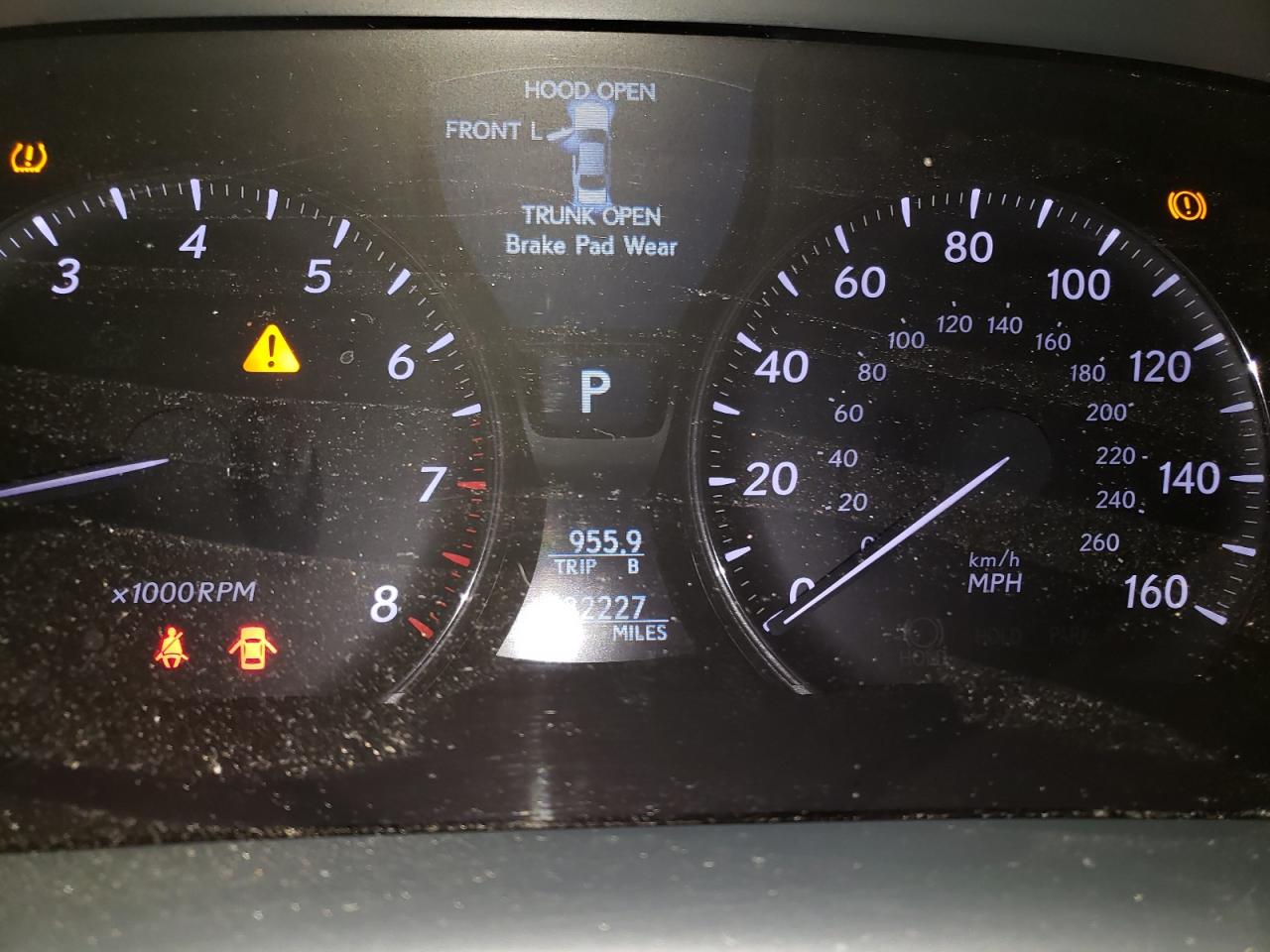 Photo 8 from auction – 2008 LEXUS LS 460 with VIN JTHBL46F985081483