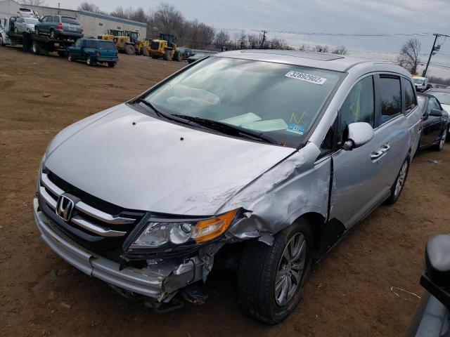Photo 2 from auction – 2014 HONDA ODYSSEY EX with VIN 5FNRL5H64EB046895