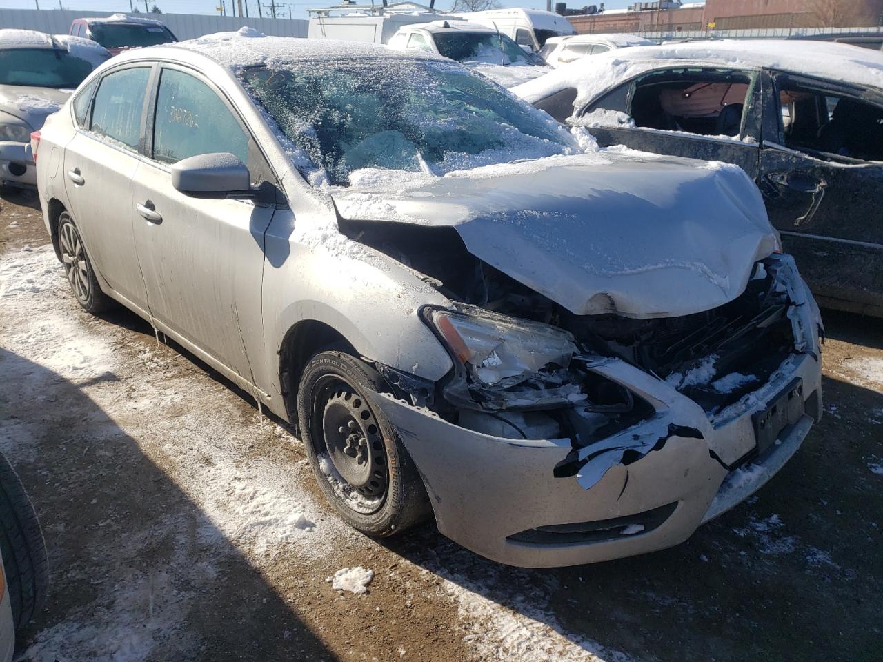 Photo 1 from auction – 2014 NISSAN SENTRA S with VIN 3N1AB7AP4EY216839