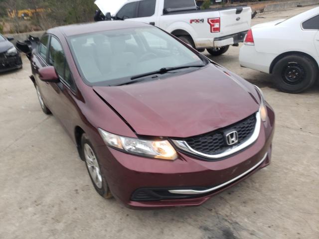 Photo 1 from auction – 2013 HONDA CIVIC LX with VIN 19XFB2F52DE011565