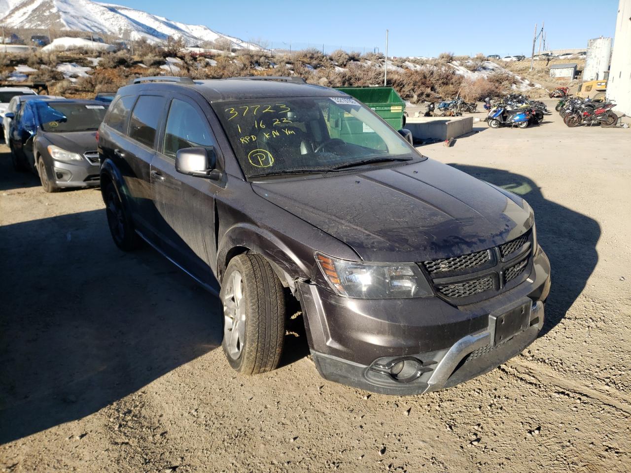 DODGE JOURNEY CR 2017 with VIN 3C4PDDGG5HT595519 - Photo from auction