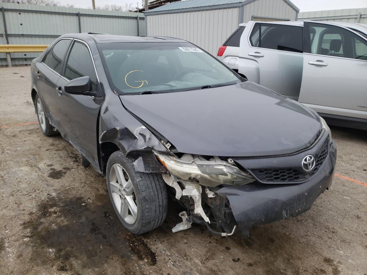 TOYOTA CAMRY BASE 2012 with VIN 4T1BF1FKXCU136862 - Photo from auction