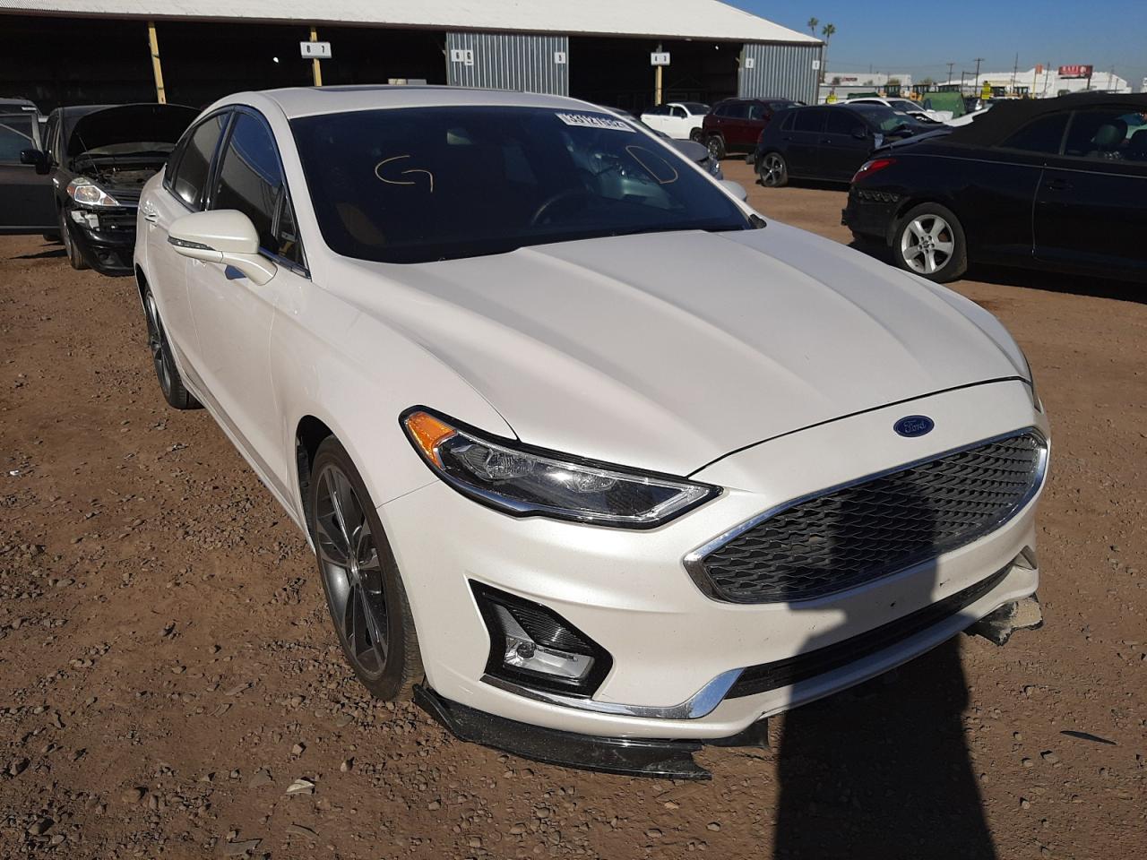 Photo 1 from auction – 2019 FORD FUSION TIT with VIN 3FA6P0K91KR285382