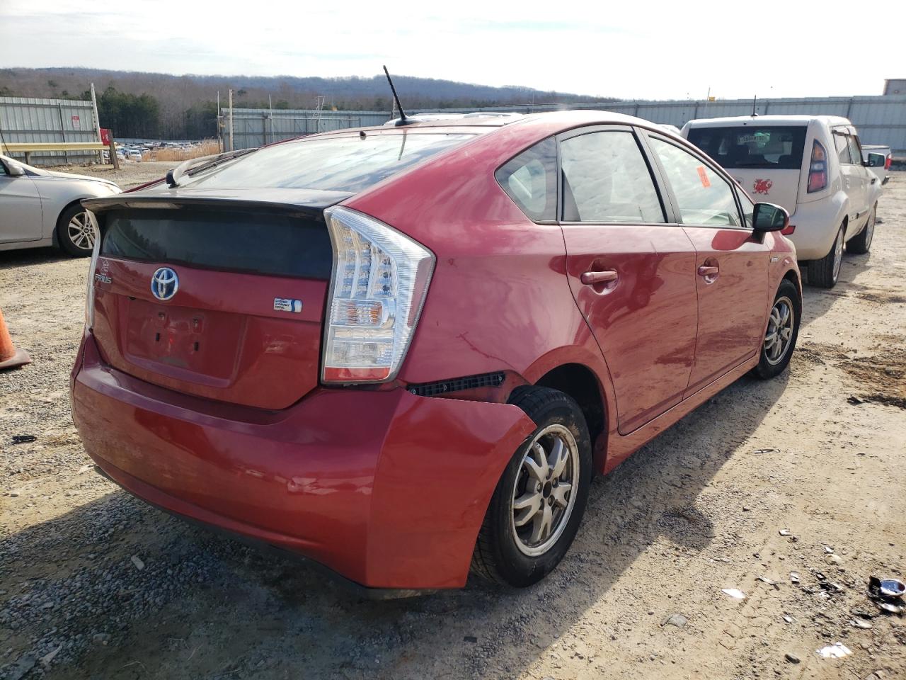 Photo 4 from auction – 2011 TOYOTA PRIUS with VIN JTDKN3DUXB0288962