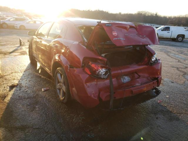 Photo 3 from auction – 2013 DODGE AVENGER SE with VIN 1C3CDZAB5DN517698