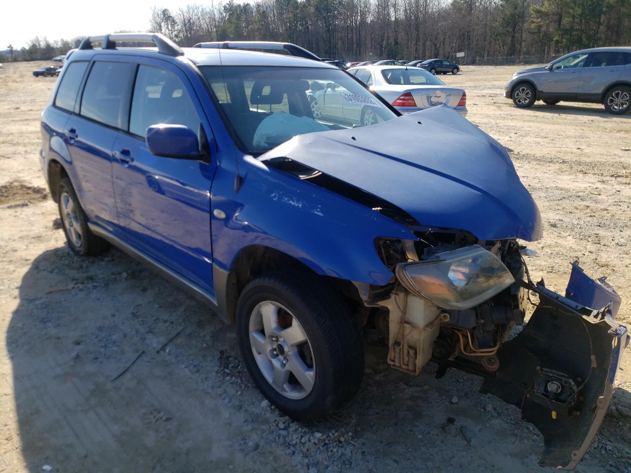 MITSUBISHI OUTLANDER 2004 with VIN JA4LX41FX4U046513 - Photo from auction