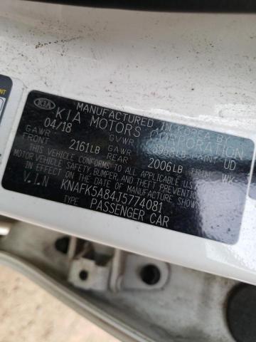 Photo 10 from auction – 2018 KIA FORTE LX with VIN KNAFK5A84J5774081