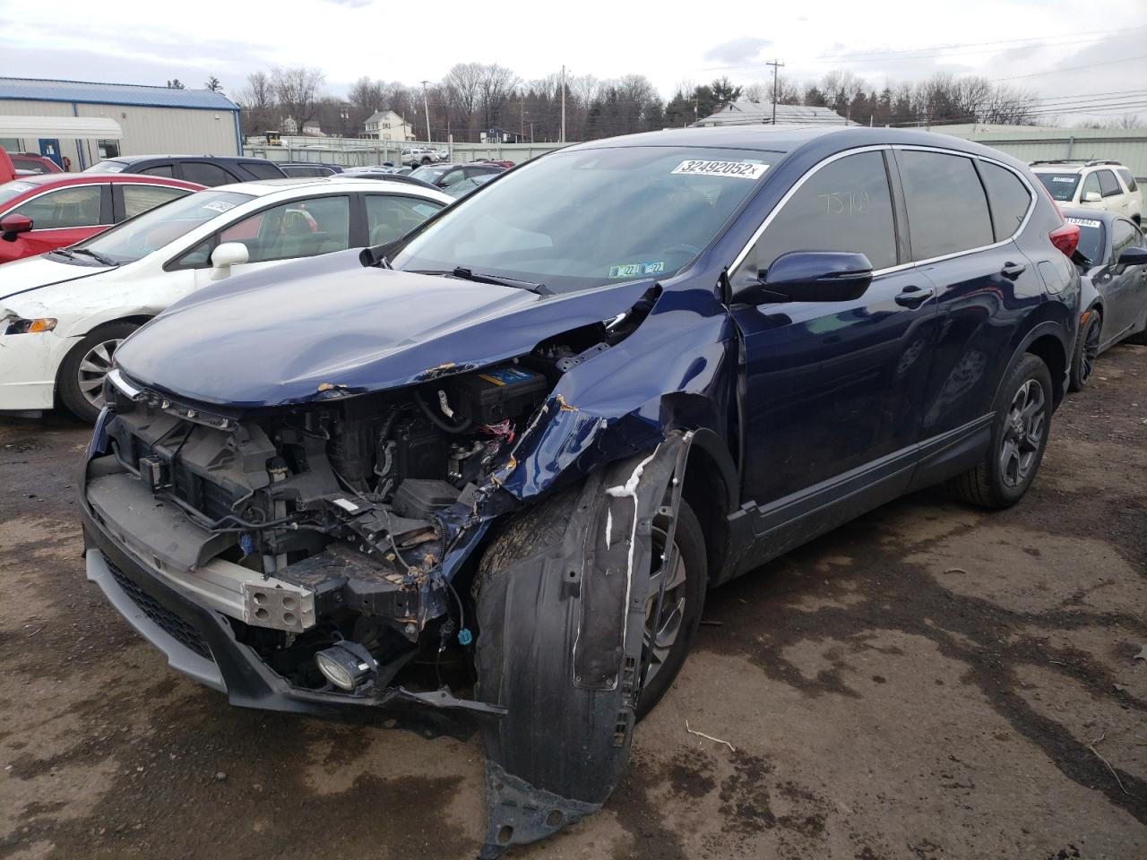Photo 2 from auction – 2017 HONDA CR-V EXL with VIN 5J6RW2H89HL010994