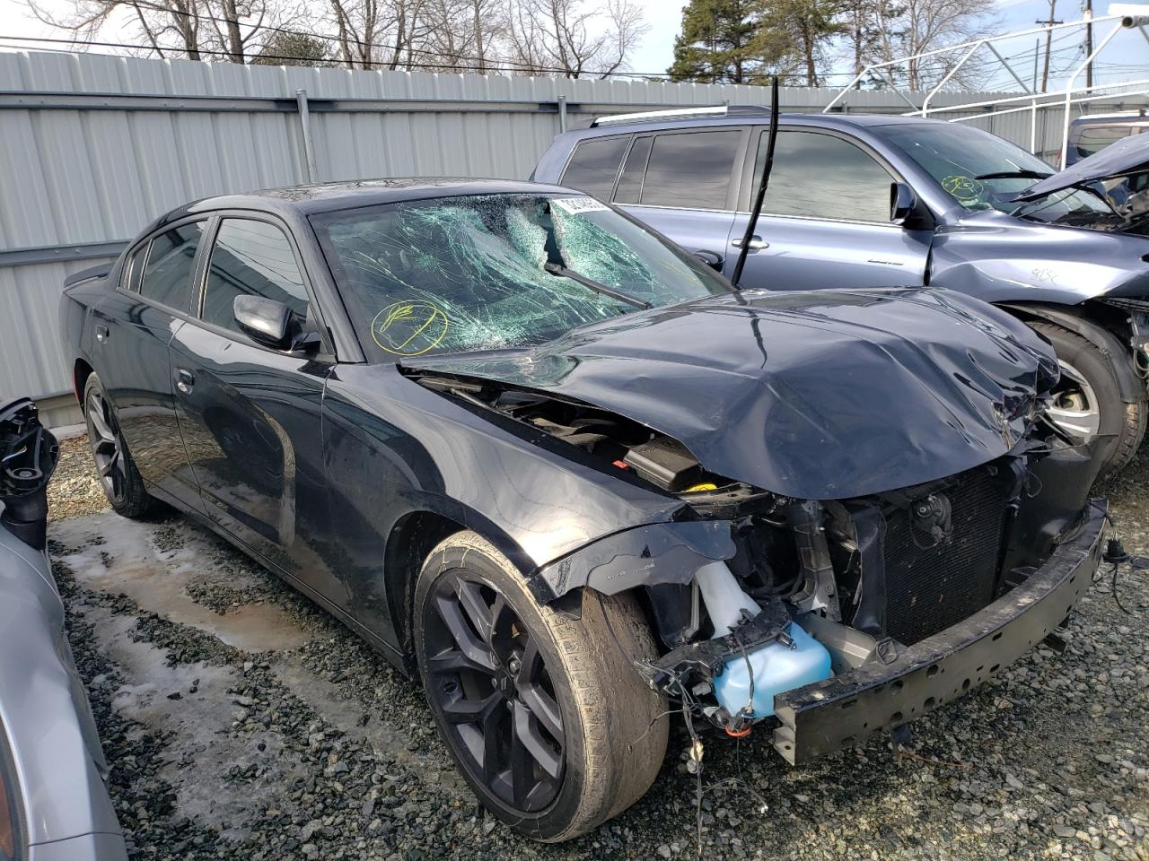 DODGE CHARGER SX 2020 with VIN 2C3CDXBG5LH101429 - Photo from auction