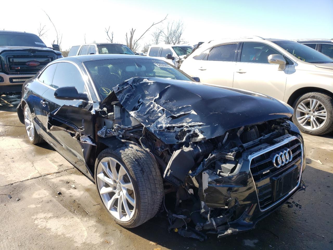 AUDI A5 PREMIUM 2013 with VIN WAULFAFR8DA044994 - Photo from auction