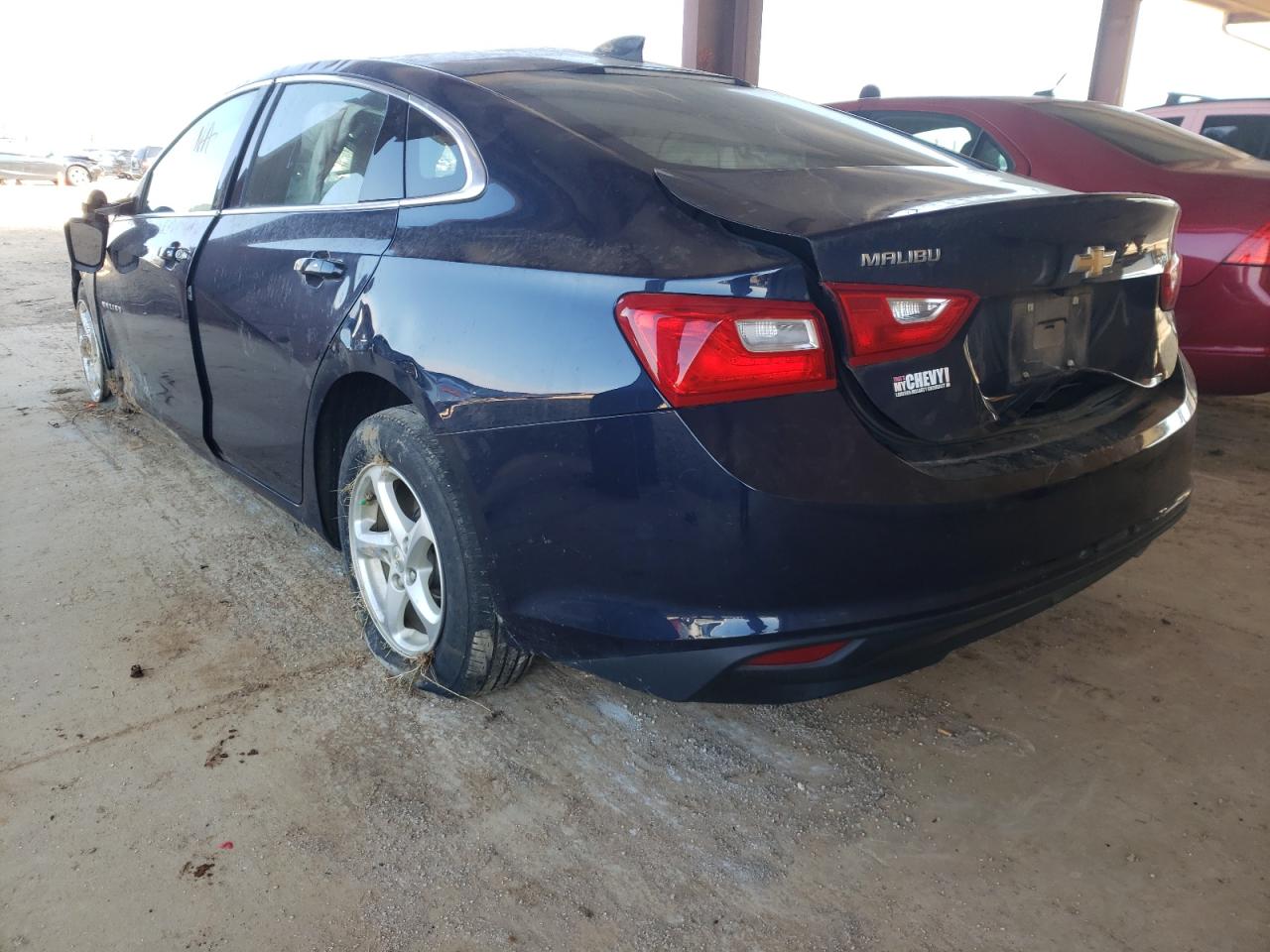 Photo 3 from auction – 2017 CHEVROLET MALIBU LS with VIN 1G1ZB5ST3HF275675
