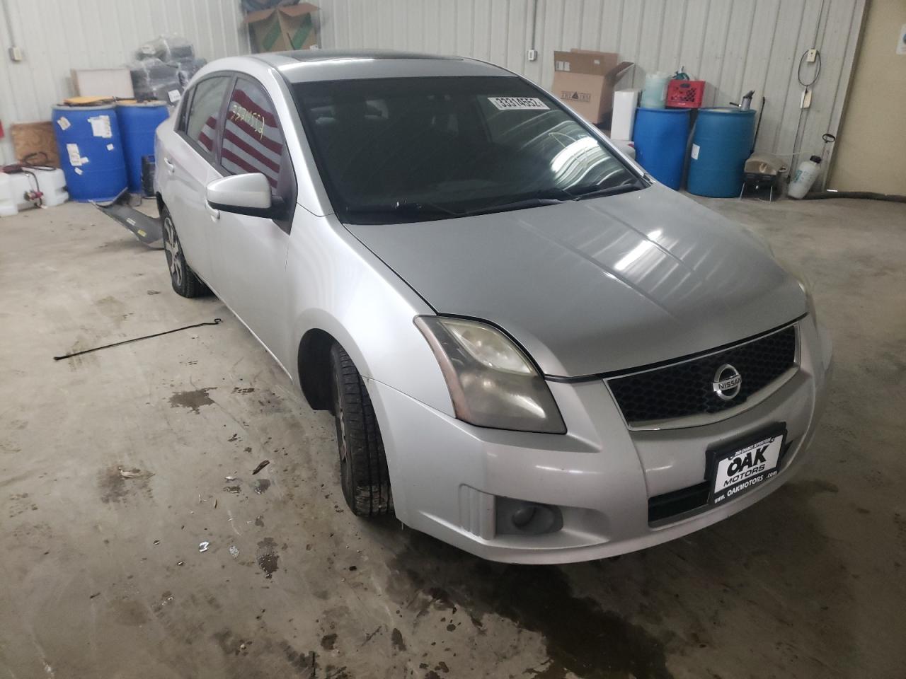NISSAN SENTRA 2012 with VIN 3N1AB6APXCL766647 - Photo from auction
