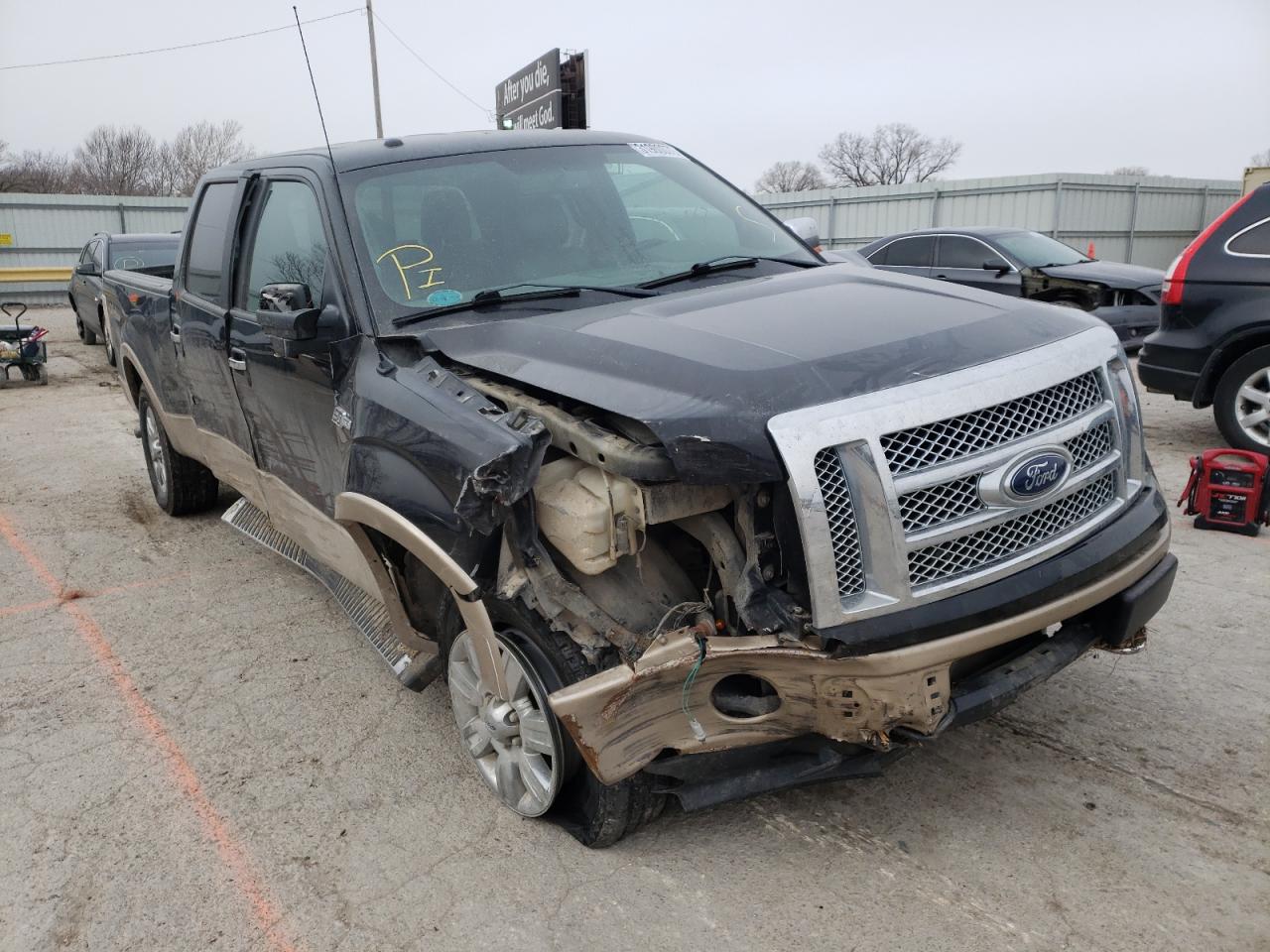 FORD F150 SUPER 2012 with VIN 1FTFW1EF4CFC97660 - Photo from auction