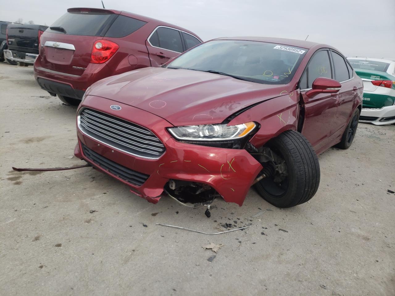 Photo 2 from auction – 2016 FORD FUSION SE with VIN 1FA6P0H77G5129928