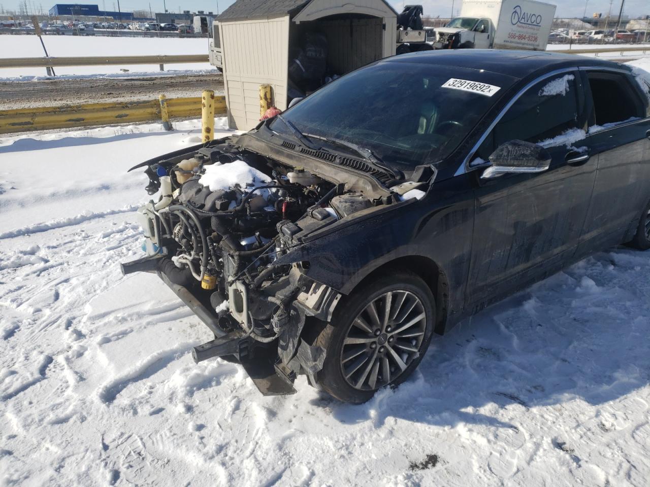 Photo 2 from auction – 2017 LINCOLN MKZ SELECT with VIN 3LN6L5C96HR622831