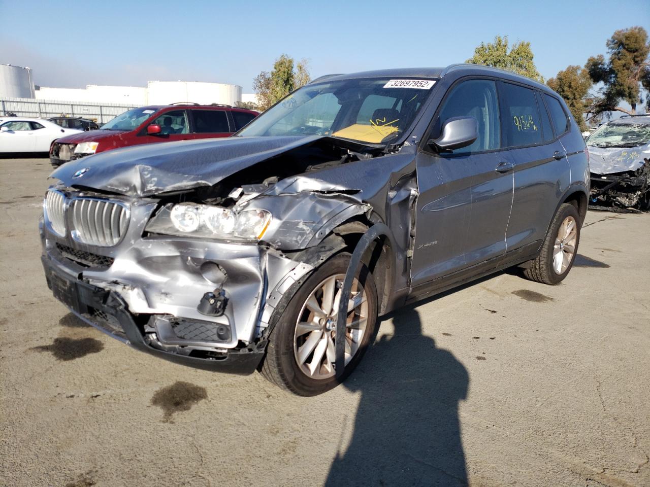 Photo 2 from auction – 2014 BMW X3 XDRIVE2 with VIN 5UXWX9C52E0D43502