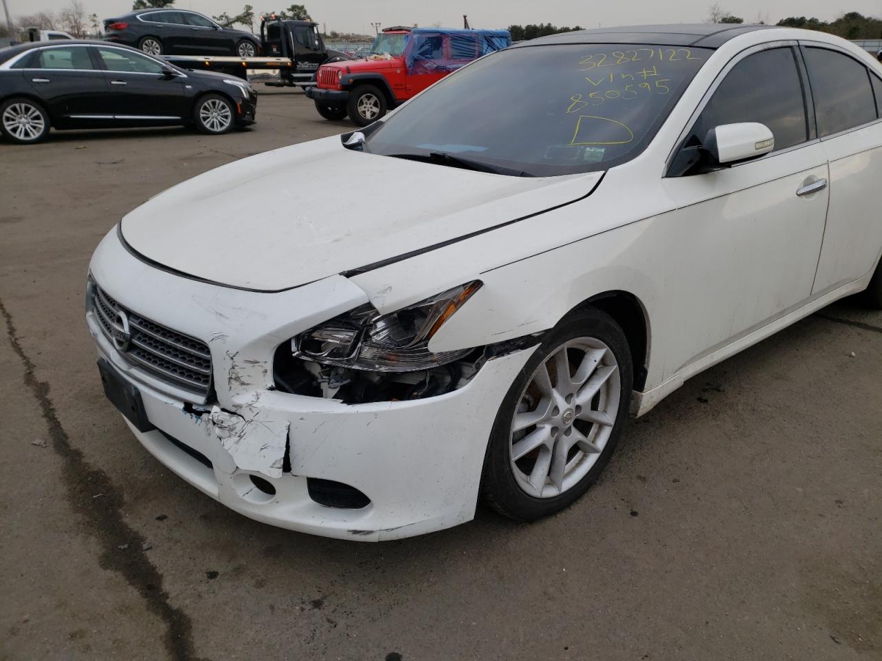 Photo 9 from auction – 2009 NISSAN MAXIMA S with VIN 1N4AA51E69C850595