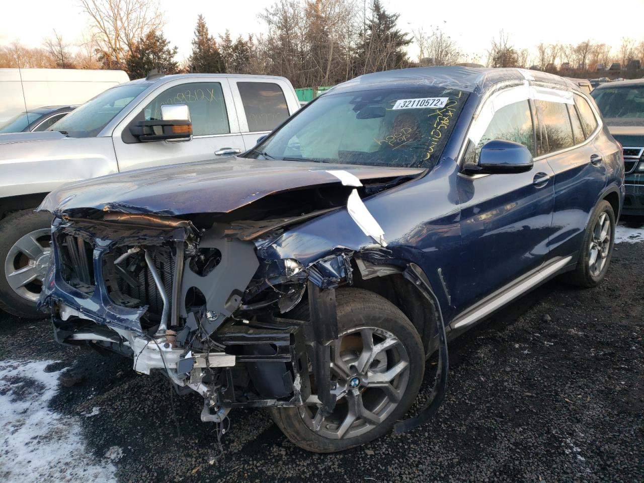 Photo 2 from auction – 2020 BMW X3 XDRIVE3 with VIN 5UXTY5C08L9D58382