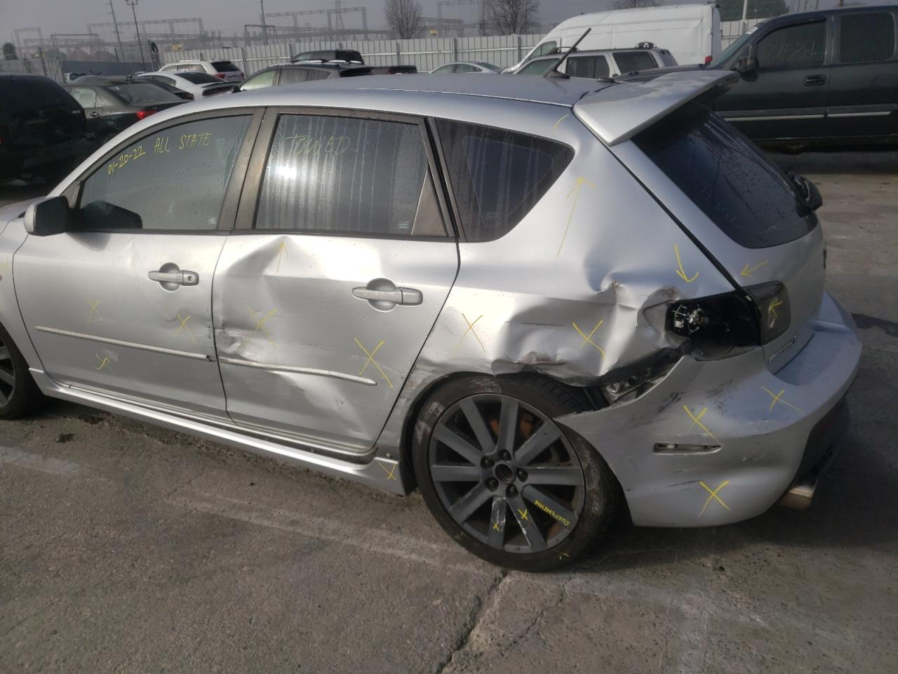 Photo 9 from auction – 2007 MAZDA SPEED 3 with VIN JM1BK34L471697279