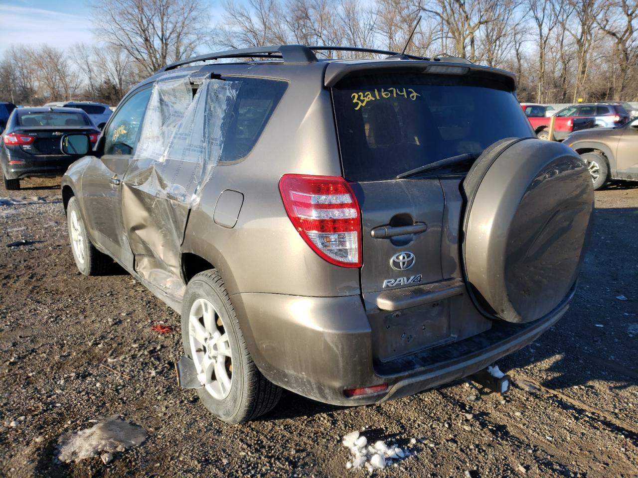 Photo 3 from auction – 2012 TOYOTA RAV4 with VIN 2T3BF4DV4CW203073