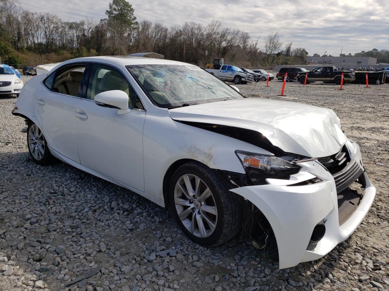 LEXUS IS 250 2015 with VIN JTHBF1D21F5077530 - Photo from auction