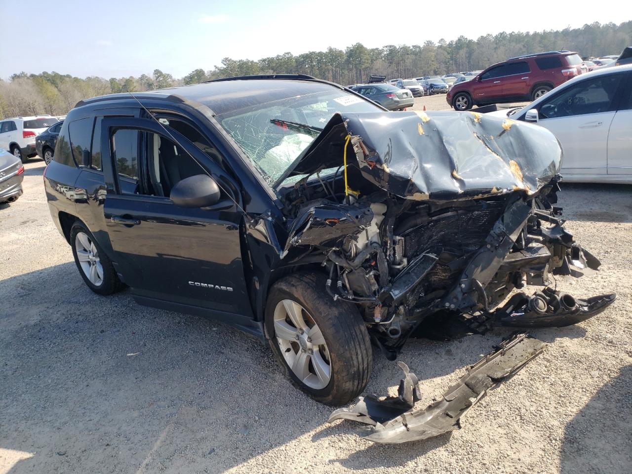 JEEP COMPASS SP 2016 with VIN 1C4NJCBAXGD715641 - Photo from auction