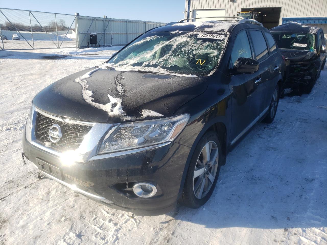 Photo 2 from auction – 2015 NISSAN PATHFINDER with VIN 5N1AR2MM9FC603860