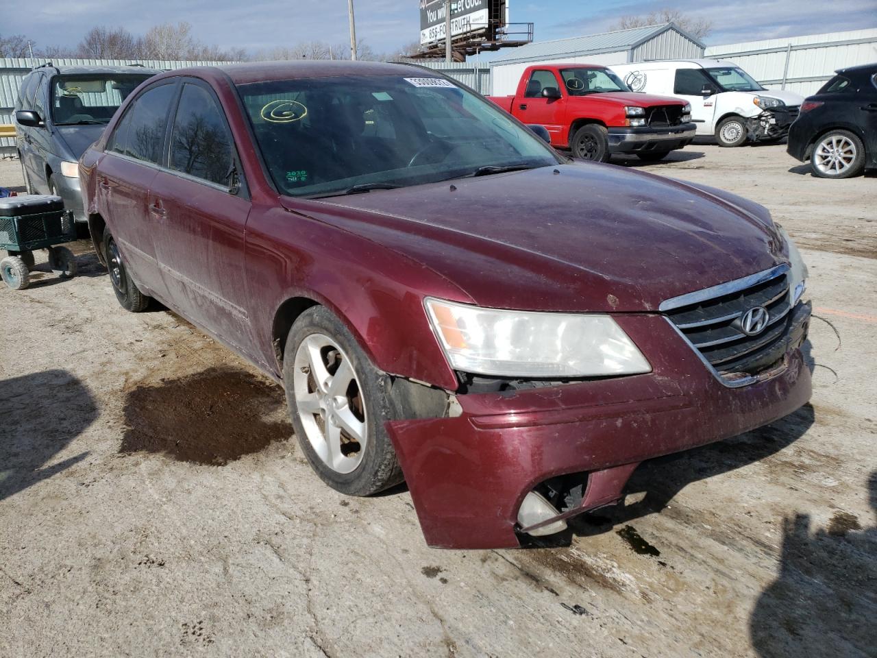 Photo 1 from auction – 2009 HYUNDAI SONATA SE with VIN 5NPEU46F69H472605