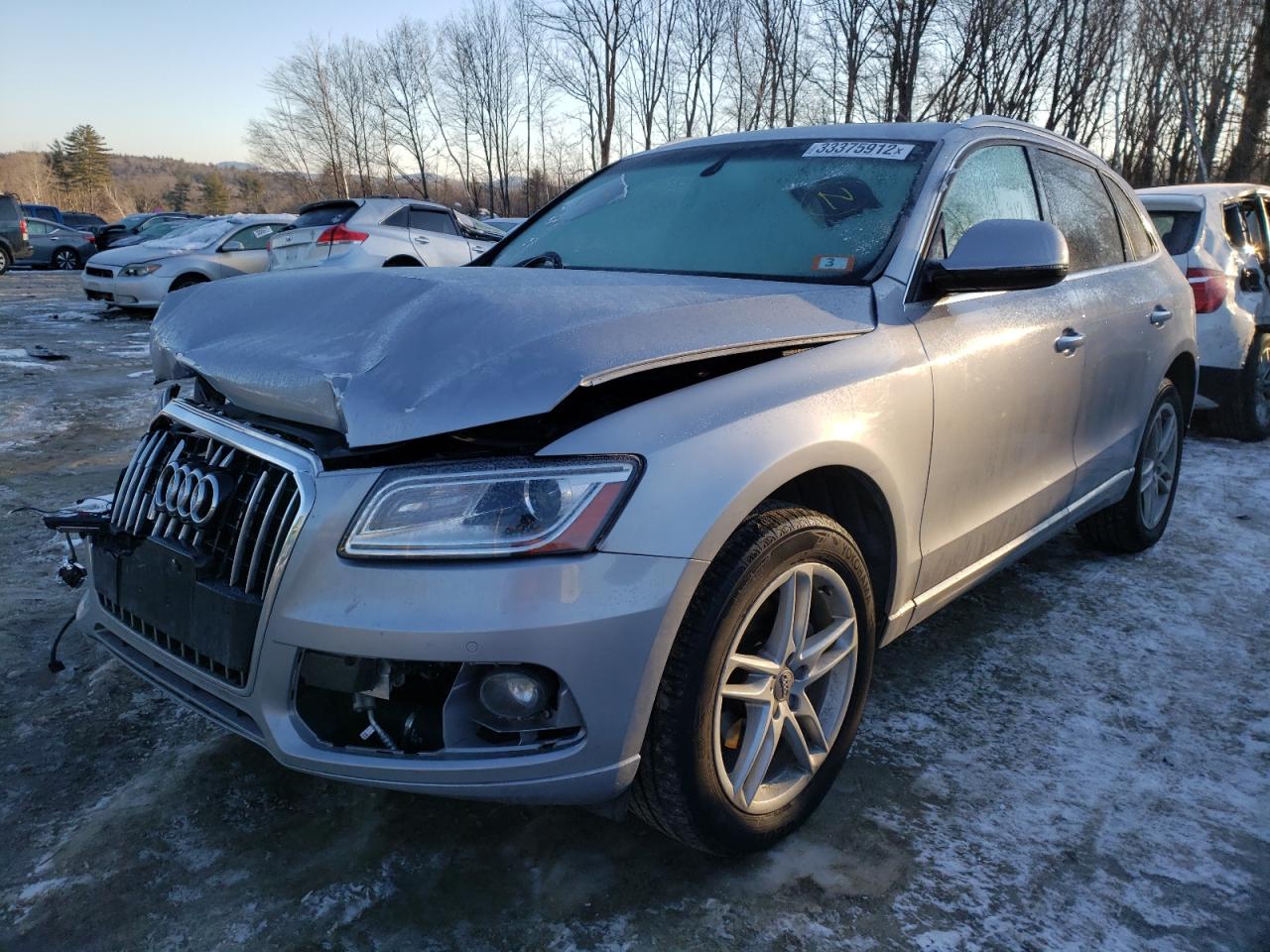 Photo 2 from auction – 2017 AUDI Q5 PREMIUM with VIN WA1C2AFP0HA098237