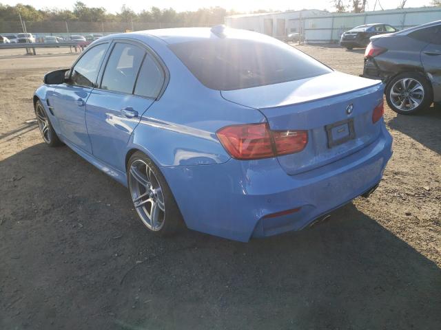 Photo 3 from auction – 2015 BMW M3 with VIN WBS3C9C57FP803185