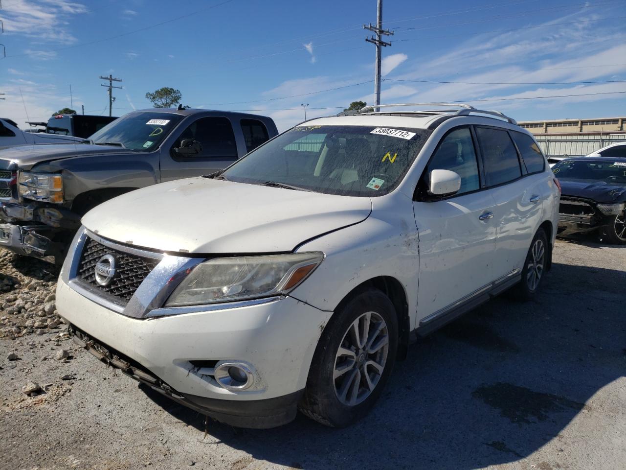 Photo 2 from auction – 2014 NISSAN PATHFINDER with VIN 5N1AR2MN0EC702865