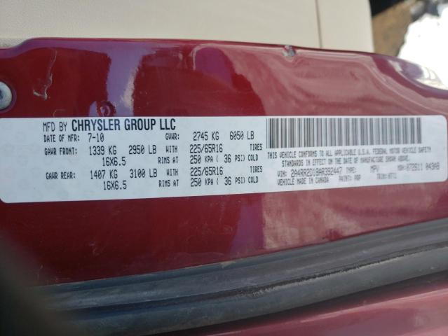 Photo 10 from auction – 2010 CHRYSLER TOWN & COU with VIN 2A4RR2D18AR392447