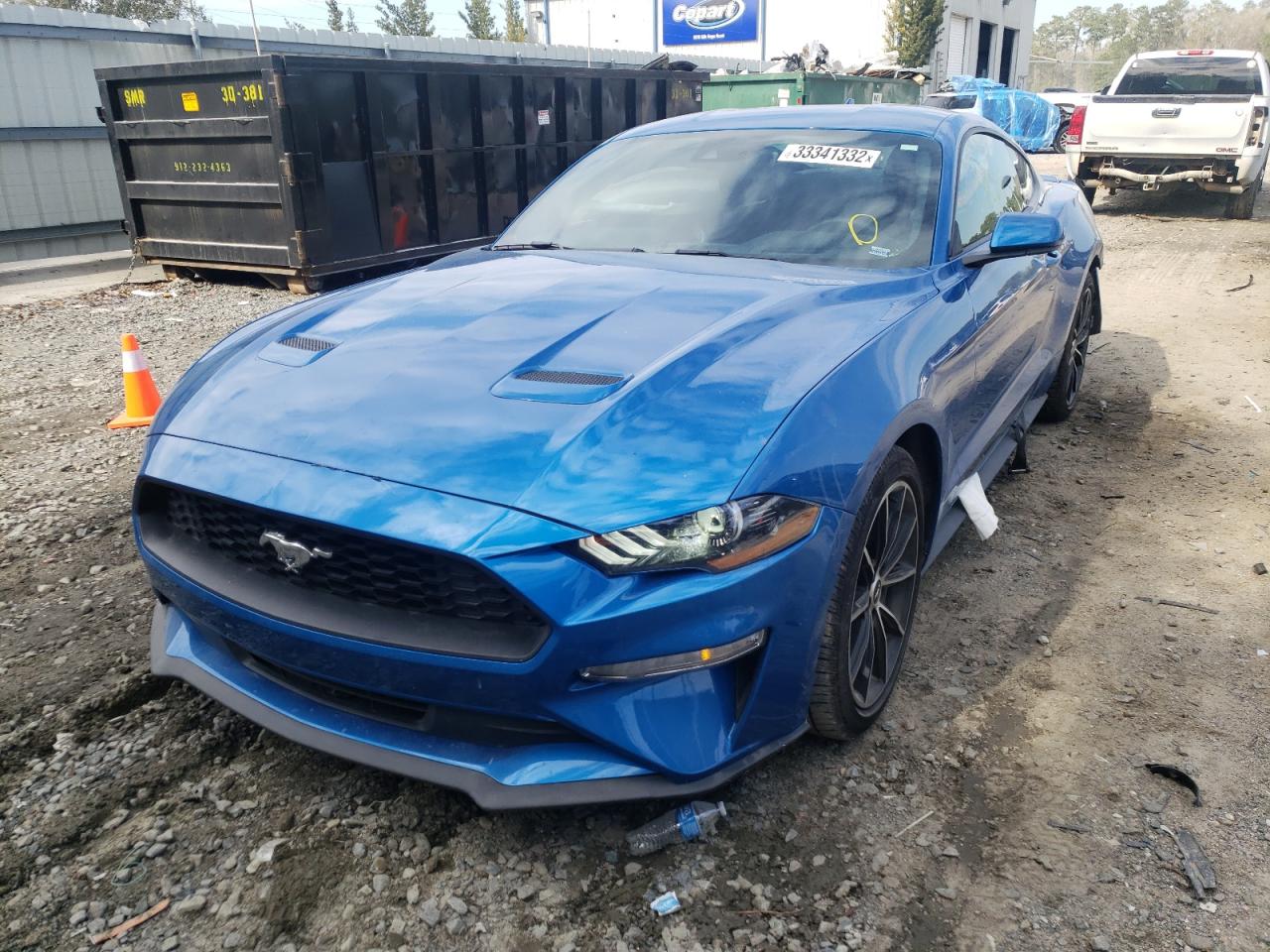 Photo 2 from auction – 2020 FORD MUSTANG with VIN 1FA6P8TH0L5189977