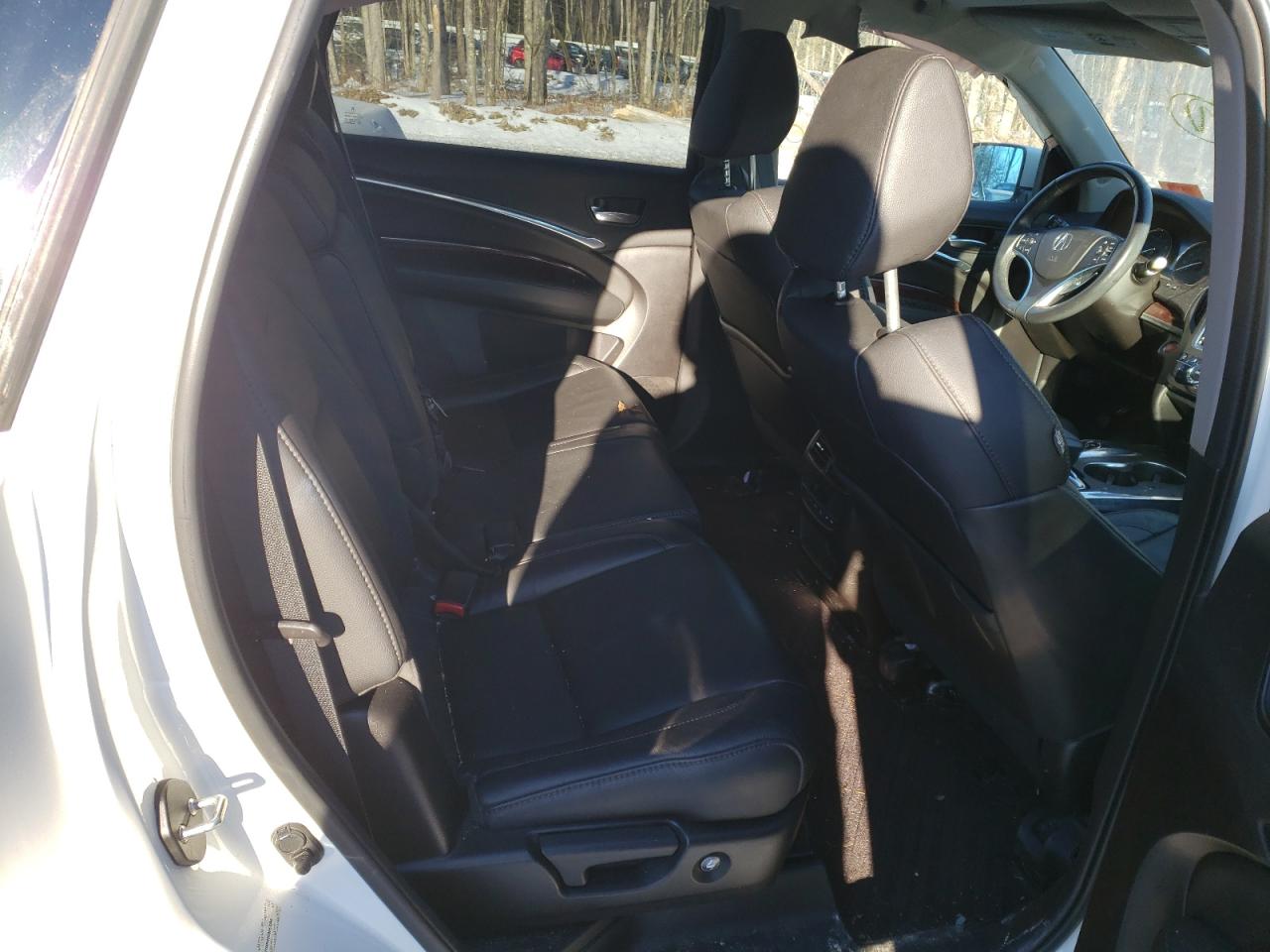 Photo 6 from auction – 2016 ACURA MDX TECHNO with VIN 5FRYD4H49GB053005