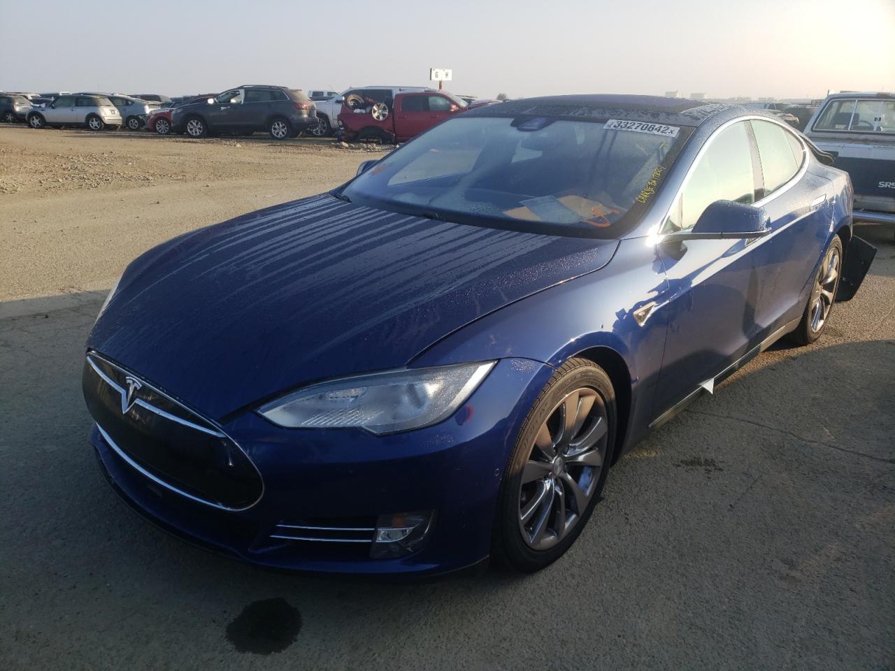 Photo 2 from auction – 2016 TESLA MODEL S with VIN 5YJSA1E27GF128656